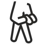 рука